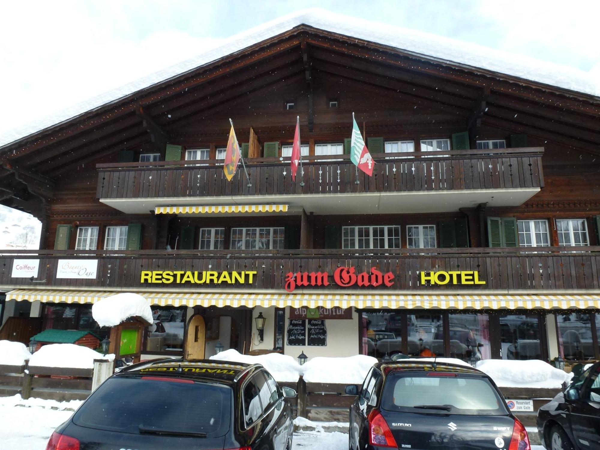 Hotel-Restaurant Zum Gade Ленк Экстерьер фото